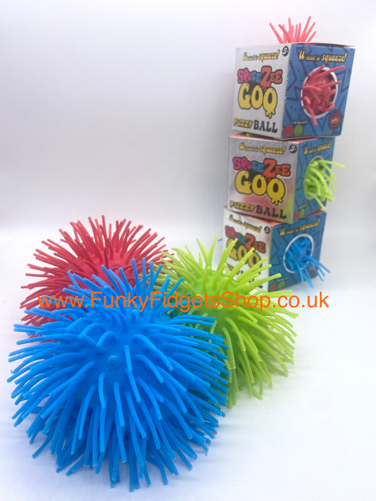 Fuzzy SqueeZee Goo ball