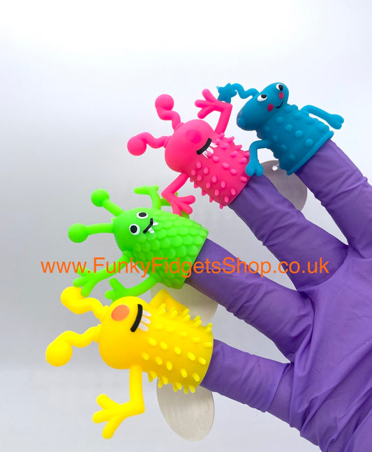 Stretchy finger monsters
