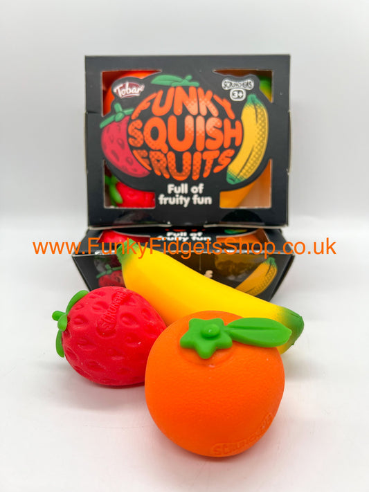 Scrunchems Funky Squish fruit pack