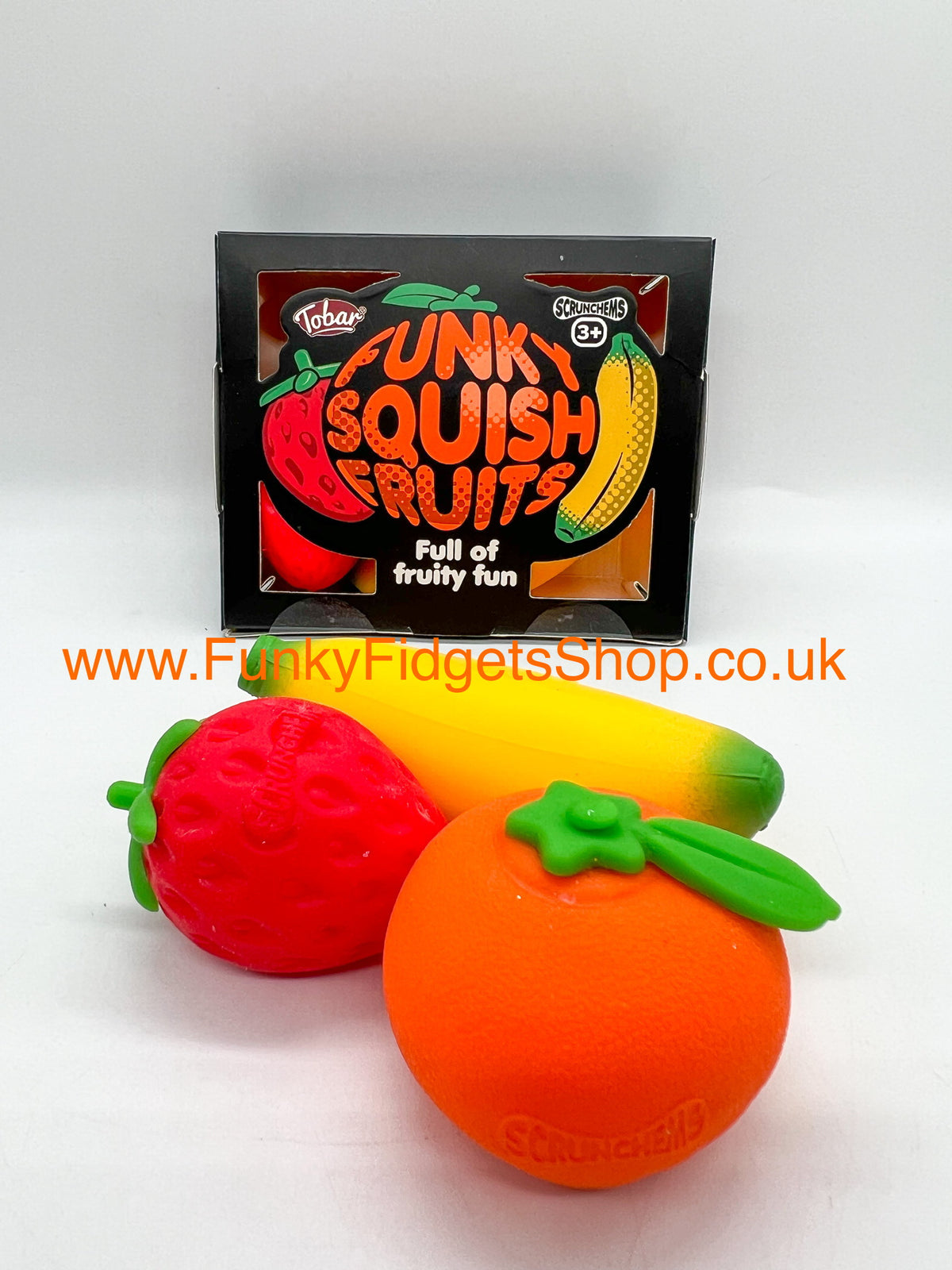Scrunchems Funky Squish fruit pack